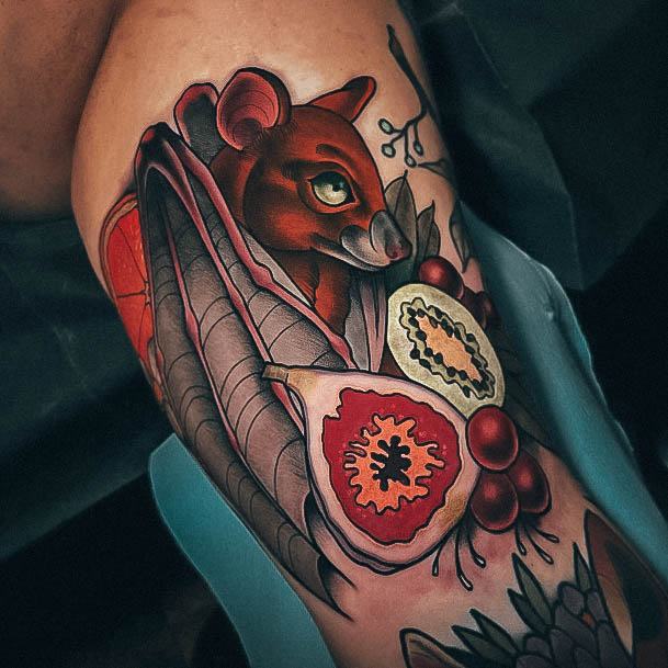 Stunning Kiwi Tattoo On Lady