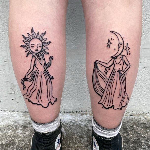 Stunning Magic Tattoo On Lady