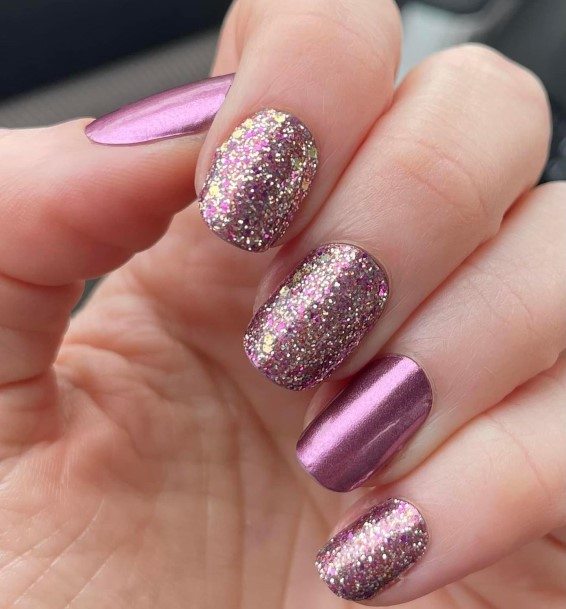 Stunning New Years Nail On Lady