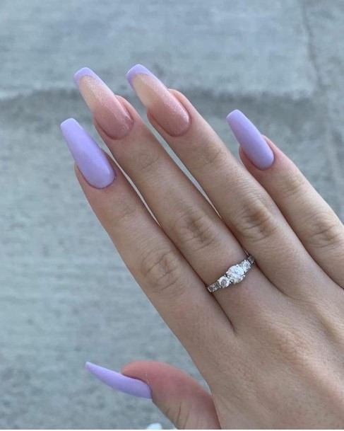 Stunning Pastel Nail On Lady