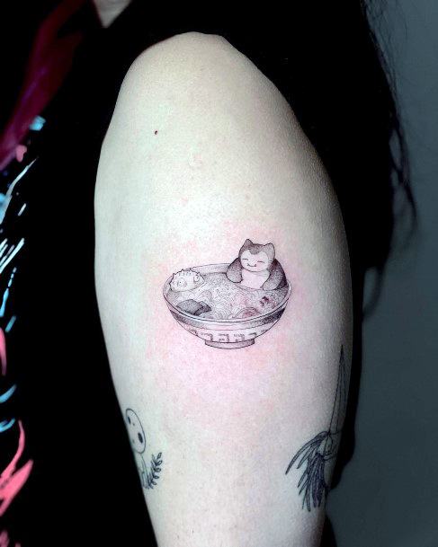 Stunning Snorlax Tattoo On Lady