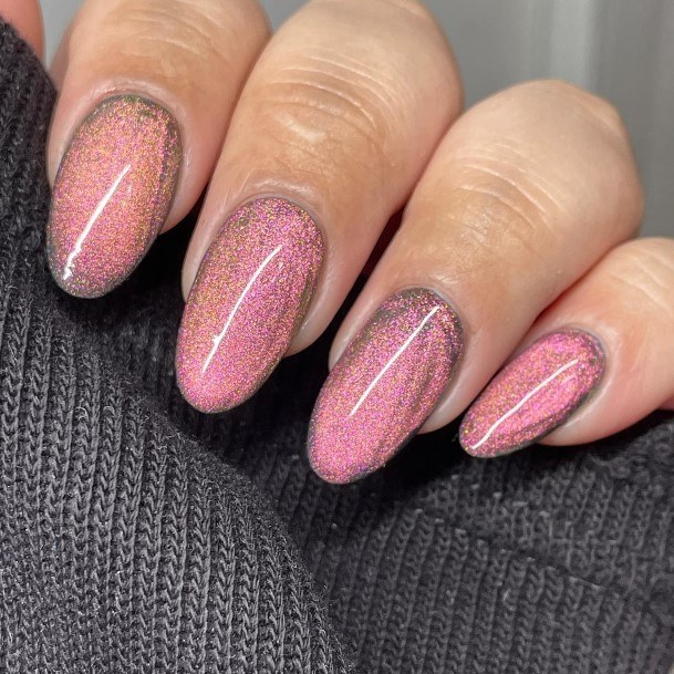 Stunning Velvet Nail On Lady