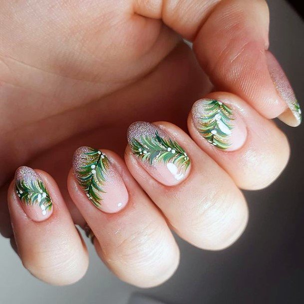 Stunning Winter Nail On Lady