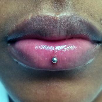 Stylish Ashley Lip Pretty Piercings For Girls