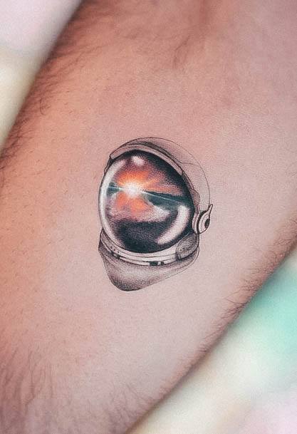 Stylish Womens Astronaut Tattoo