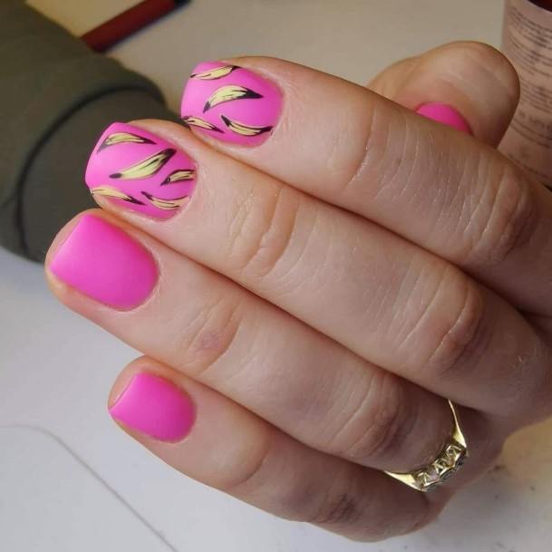 Stylish Womens Banana Nail