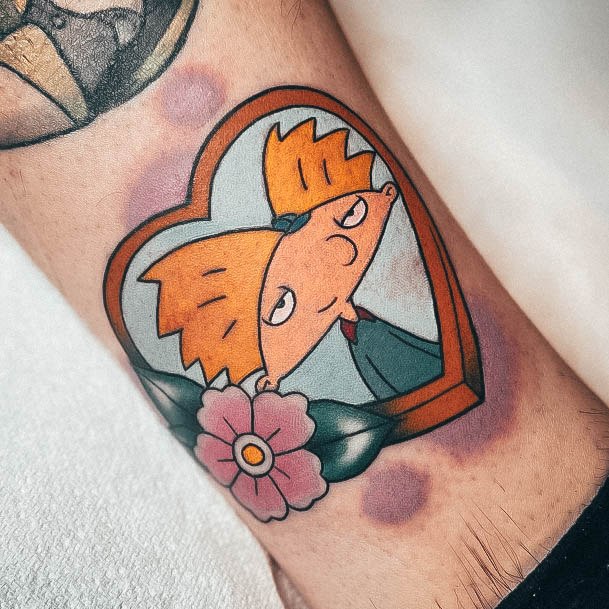 Stylish Womens Cartoon Tattoo