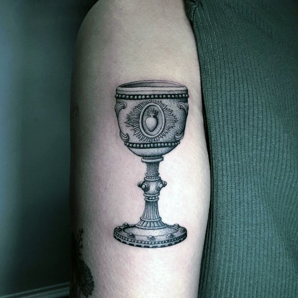 Stylish Womens Chalice Tattoo