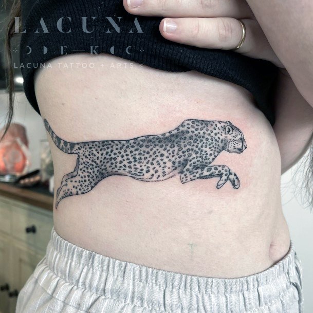 Stylish Womens Cheetah Tattoo