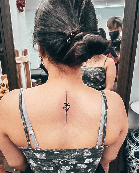 Stylish Womens Chinese Tattoo