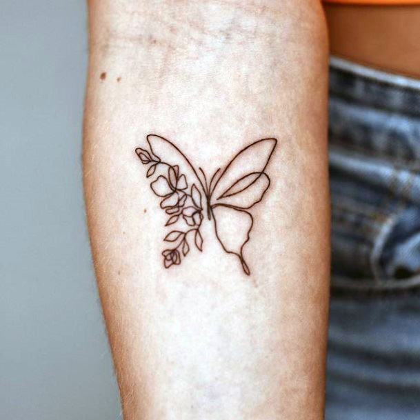 Stylish Womens Cool Simple Tattoo