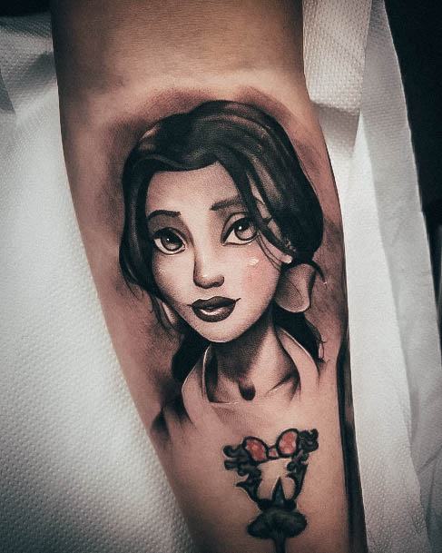 Stylish Womens Disney Tattoo