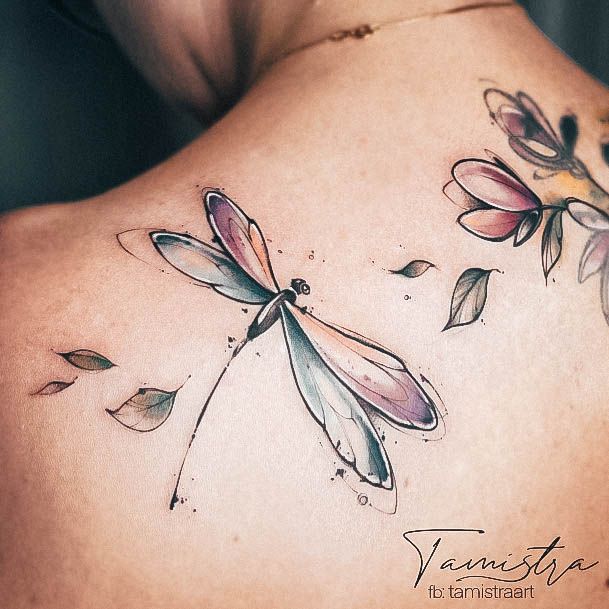 50 Dragonfly Tattoos with Meanings  Body Art Guru