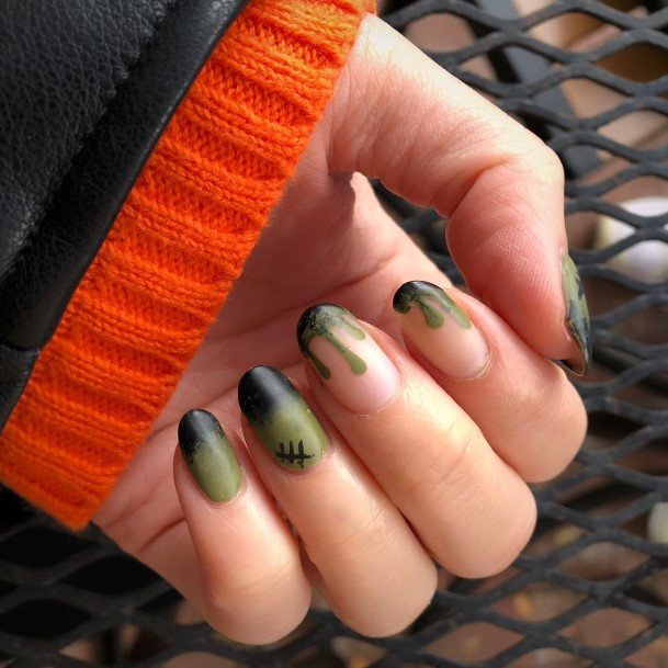 Stylish Womens Frankenstein Nail