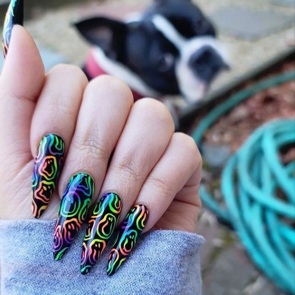 Stylish Womens Funky Nail