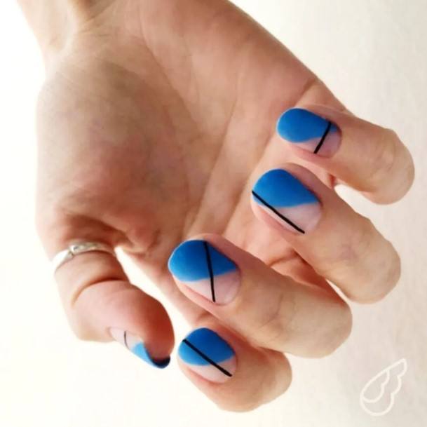 Stylish Womens Geometric Nail