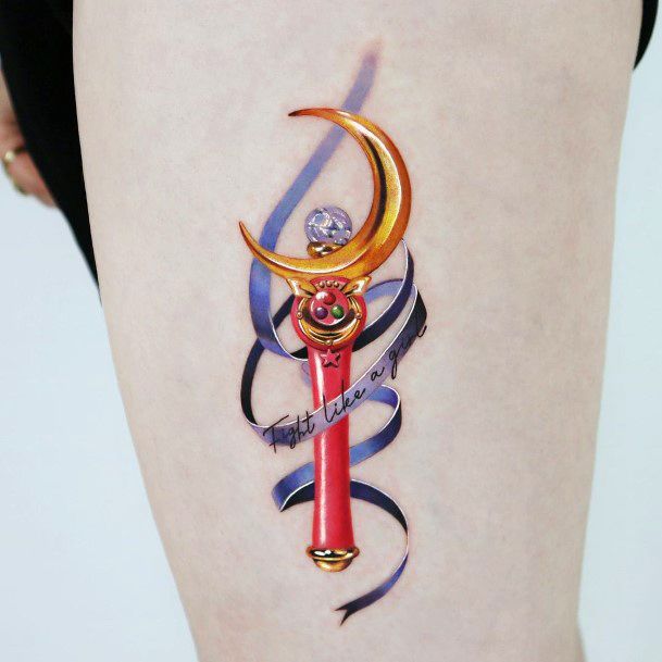 Stylish Womens Gold Tattoo