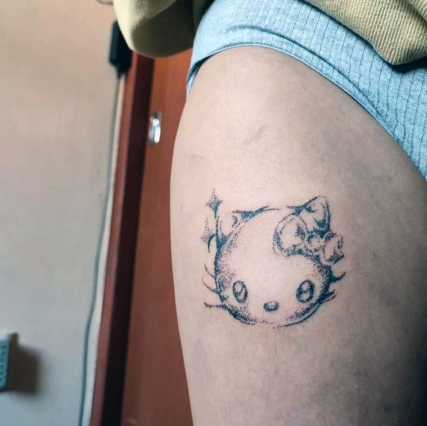 Stylish Womens Hello Kitty Tattoo