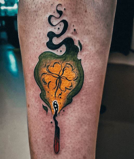 Stylish Womens Irish Tattoo