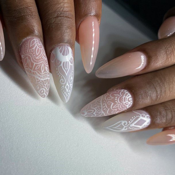 Stylish Womens Lace Nail