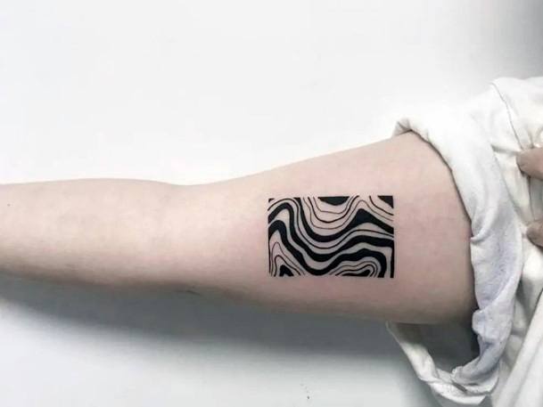 Stylish Womens Marble Tattoo