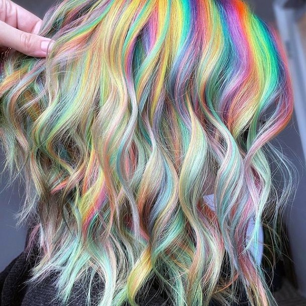 Stylish Womens Neon Hairstyles