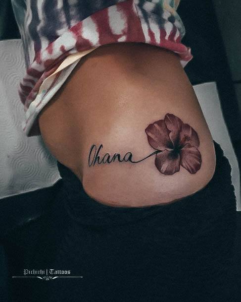 Stylish Womens Ohana Tattoo