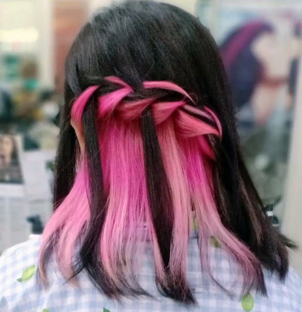 Stylish Womens Pink Hairstyles