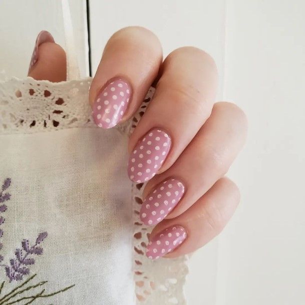 Stylish Womens Polka Dot Nail