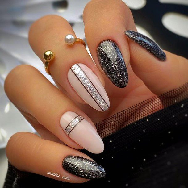 Stylish Womens Shimmer Nail