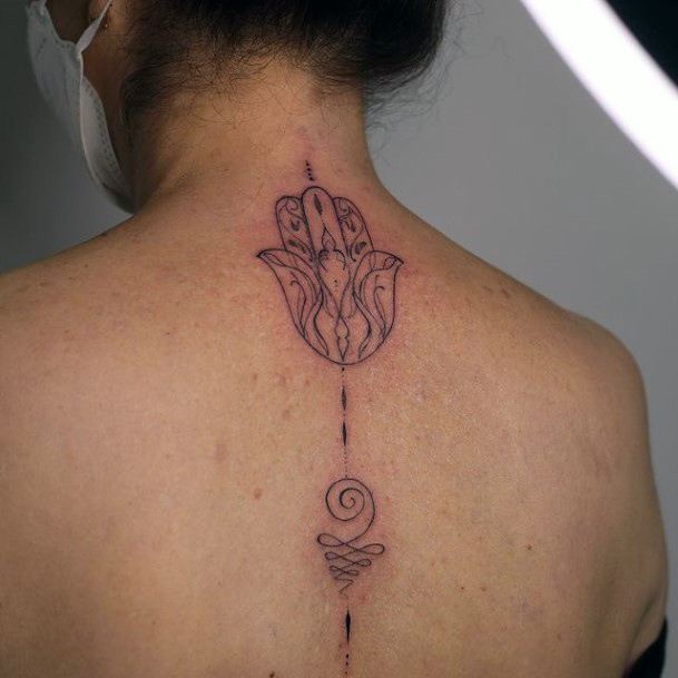 Stylish Womens Spiritual Tattoo