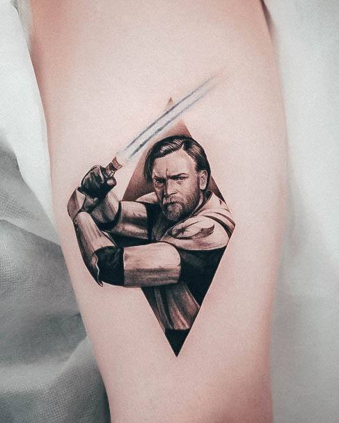 Stylish Womens Star Wars Tattoo