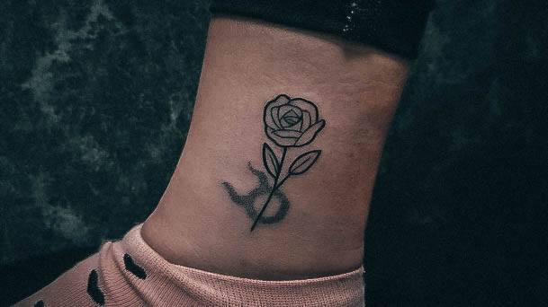 Stylish Womens Taurus Tattoo