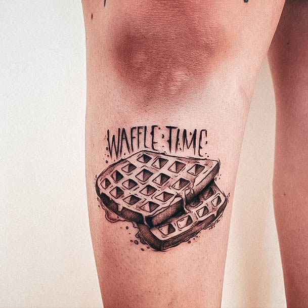 Stylish Womens Waffle Tattoo