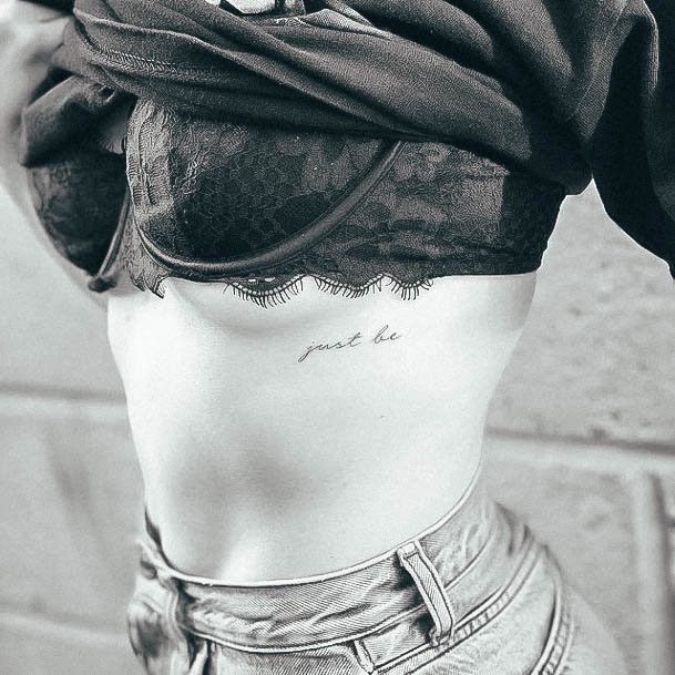 Stylish Womens Word Tattoo