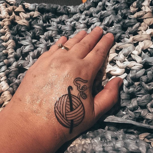 Stylish Womens Yarn Tattoo