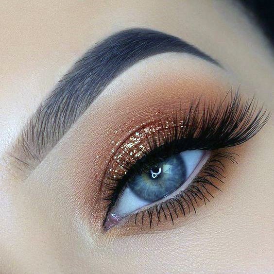 Subtle Orange Womens Eyeshadow Ideas