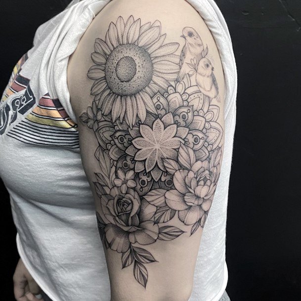 Succulent Womens Feminine Succulent Tattoos