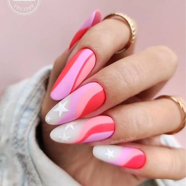 Summer Matte Female Nail Designs