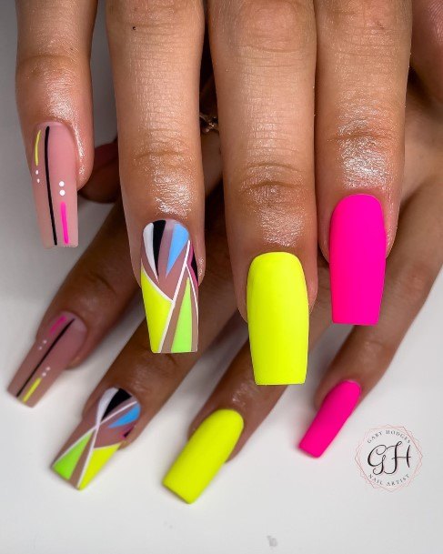 Summer Matte Girls Nail Ideas