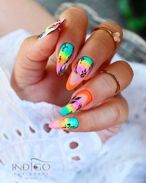 Summer Matte Womens Nail Designs