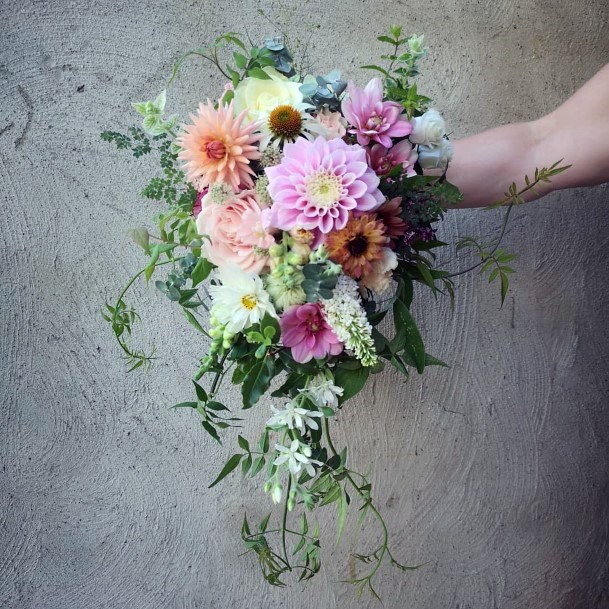 Summer Pretty Colorful Wedding Bouquet Inspirational Ideas