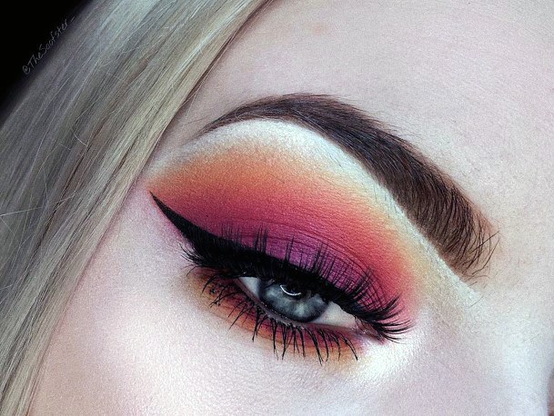 Sunlight Red And Brown Eyeshadow Women