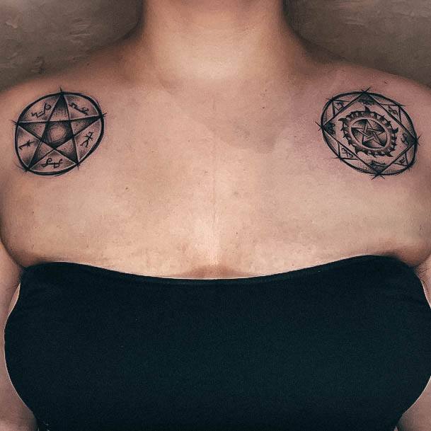 Supernatural Tattoo For Ladies