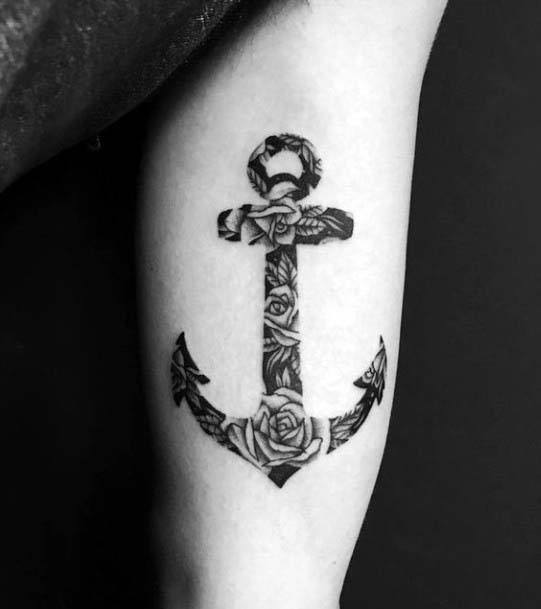 Supportive Anchor Tattoo Women