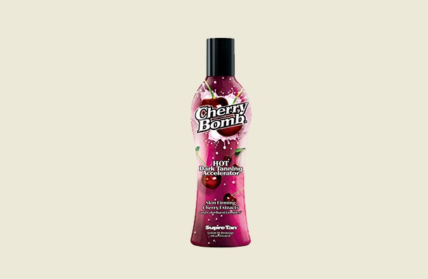 Supre Cherry Bomb Red Hot Dark Accelerator Indoor Tanning Lotion For Women