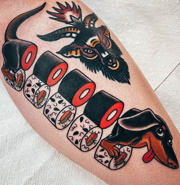 Sushi Tattoo Ideas For Girls