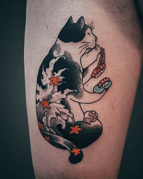 Sushi Tattoos Feminine Ideas