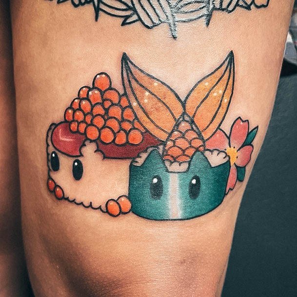 Sushi Tattoos For Girls