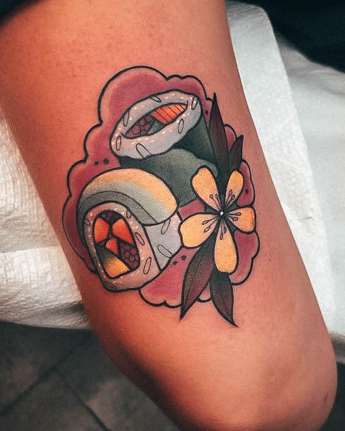 Sushiic Womens Sushi Tattoo Designs